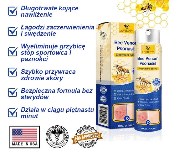 (🔥Płatność przy odbiorze🔥80% zniżki) LOVILDS™ PsoriaHeal Spray na łuszczycę (darmowa wysyłka)
