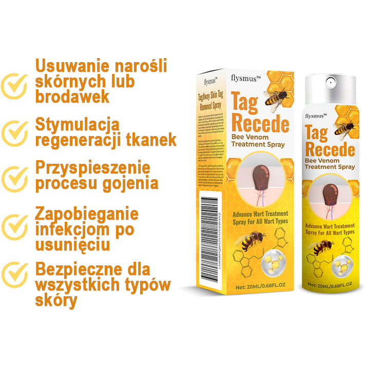 【💗płatność przy odbiorze (COD)💗】Spray do usuwania brodawek i półpaśca z jadem pszczelim (👨⚕Polecane przez AAD) 🐝(Ostatni dzień - 80% zniżki)🔥