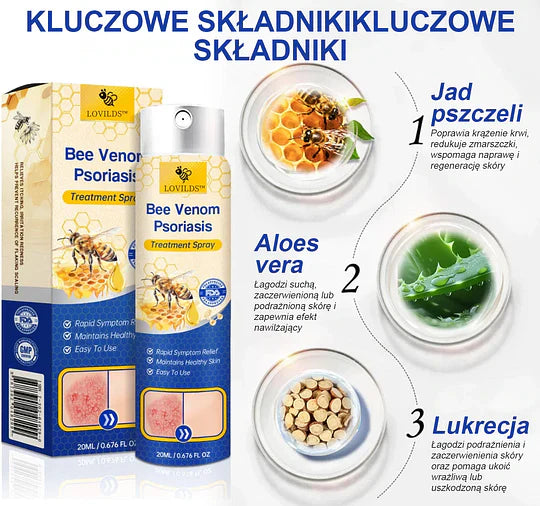 (🔥Płatność przy odbiorze🔥80% zniżki) LOVILDS™ PsoriaHeal Spray na łuszczycę (darmowa wysyłka)