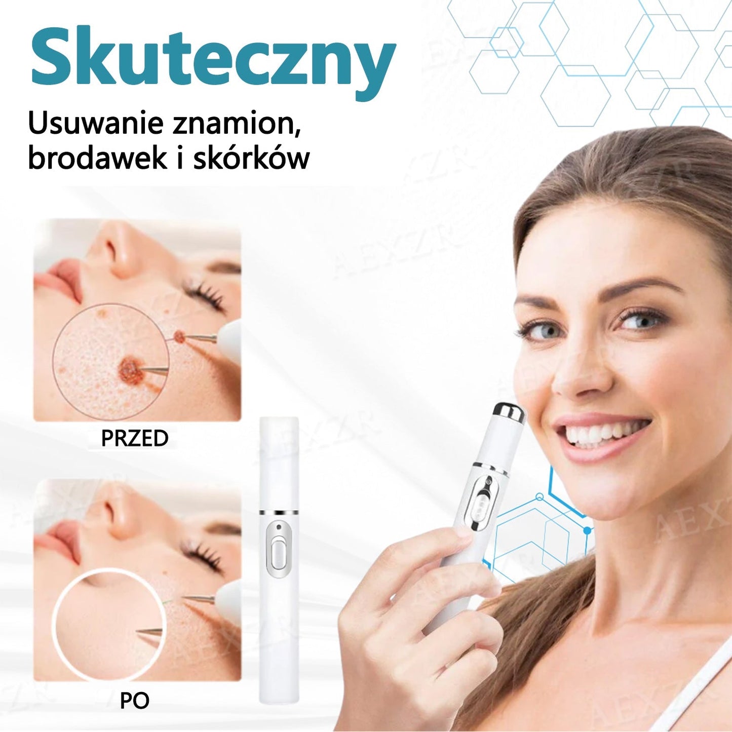 Bikenda® nieinwazyjny laserowy długopis do usuwania znamion i brodawek ✨