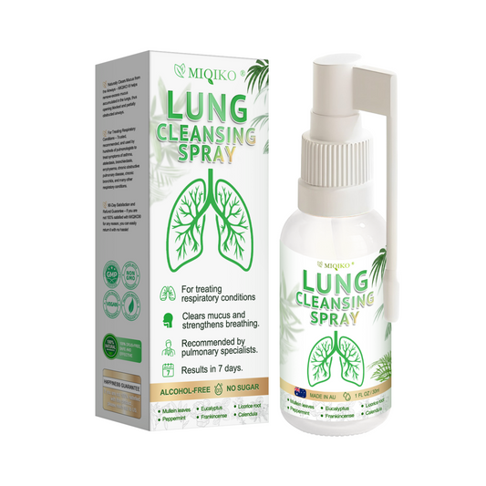 [Oficjalny sklep marki]👨‍⚕️MIQIKO Zaawansowany spray oczyszczający płuca (☘️zalecany przez specjalistów od płuc☘️)