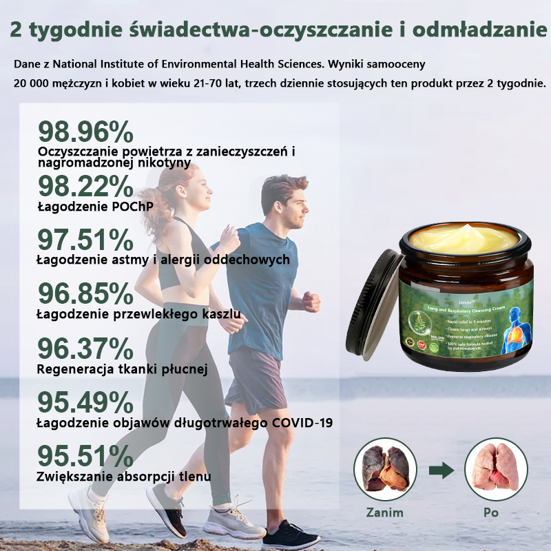 [Oficjalny sklep marki] 👨‍⚕️Lercea™ Ekskluzywny Balsam Naprawczy dla Płuc (☘️Polecany przez specjalistów od płuc☘️)