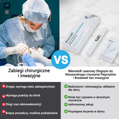 Bikenda® nieinwazyjny laserowy długopis do usuwania znamion i brodawek ✨