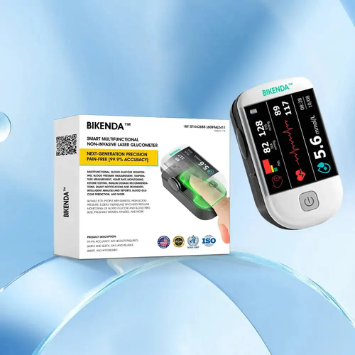 Bikenda™ nowej generacji inteligentny wielofunkcyjny nieinwazyjny laserowy glukometr 👩‍💼[dokładność 99,9%]🍀