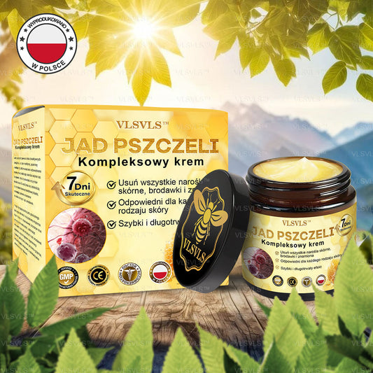 VLSVLS™ Krem Komprehensywny z Jadami Pszczół 🇵🇱 Rekomendowany przez Dermatologów