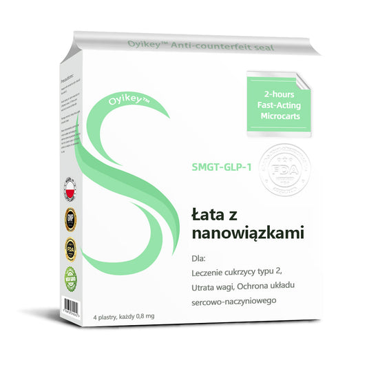 [Zobacz wyniki w ciągu 7 dni] 0yikey™ SMGT-GLP-1 Nano igłowa plastra (bezbolesny, długotrwały, leczący cukrzycę, otyłość i choroby układu krążenia)🔥