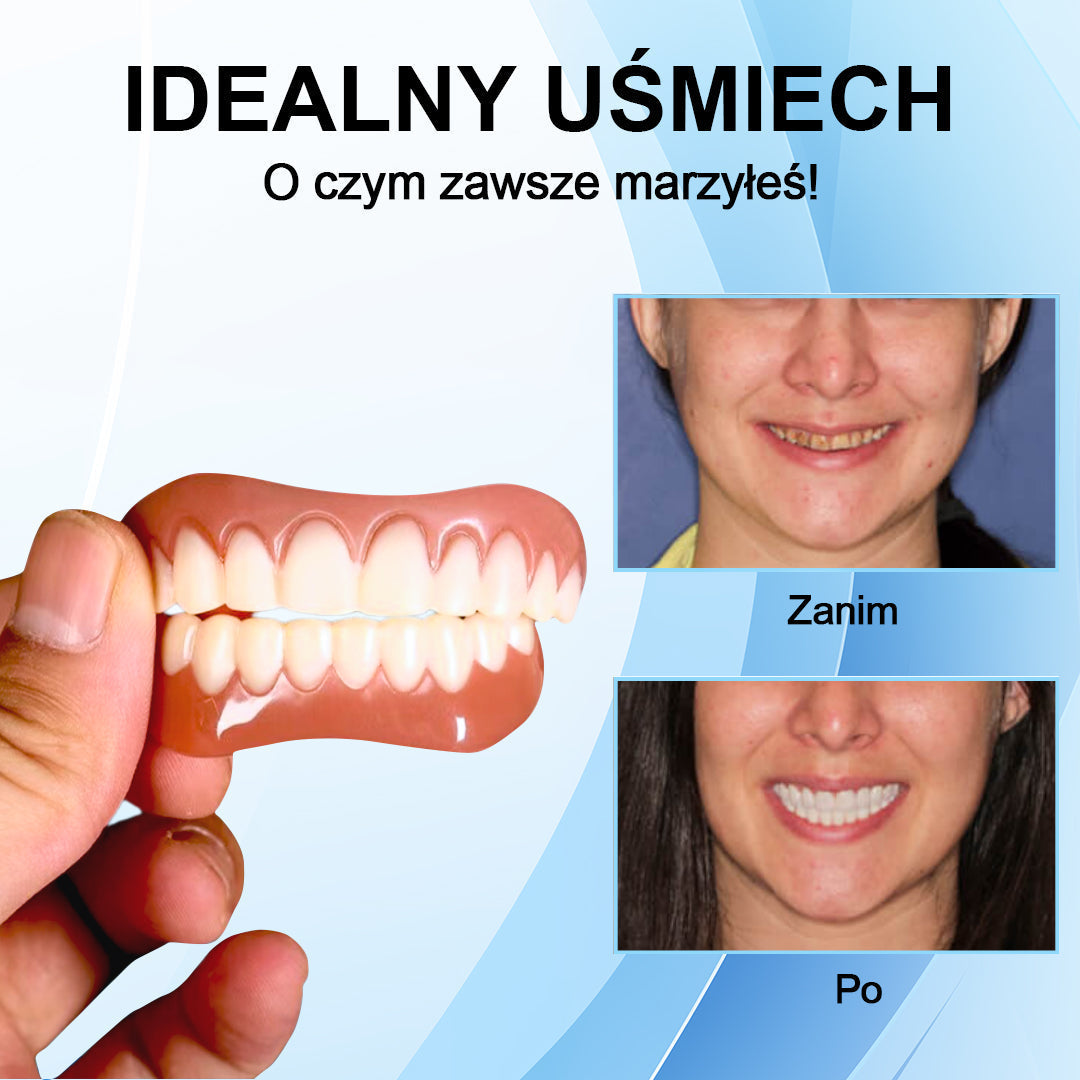 👍 [ADA Zalecane] 🌿🦷𝗦𝗺𝗶𝗹𝗲𝗵𝗽𝘆™ Zestaw do przewód protez silikonowych