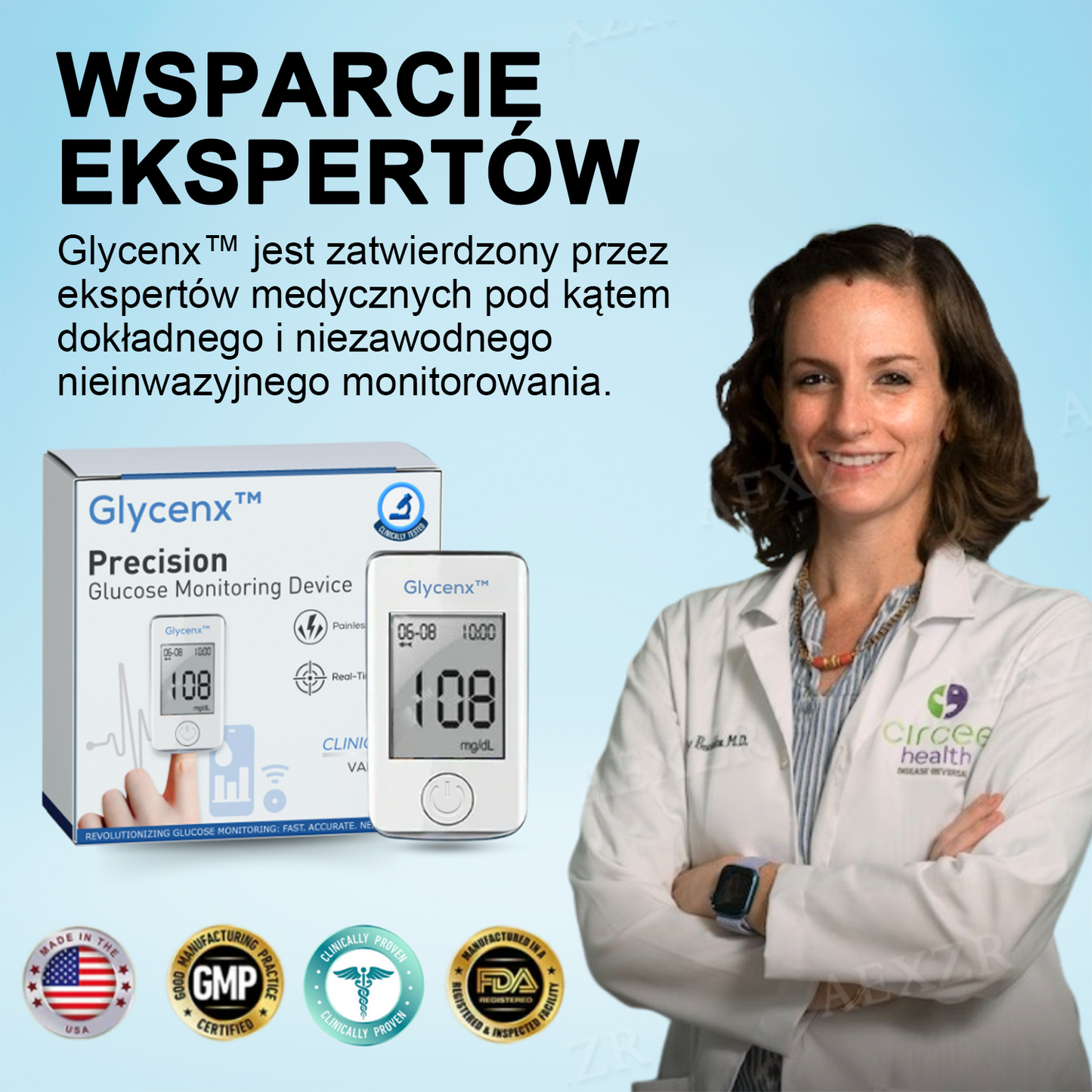 Nowa generacja inteligentnego, wielofunkcyjnego, nieinwazyjnego laserowego miernika poziomu glukozy we krwi 👩‍💼[99,9% dokładności]🍀