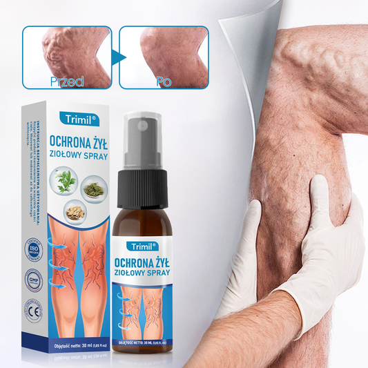 Trimil® Ziołowy Spray na Ochronę Żył – ✅Klinicznie udowodniono, że eliminuje żylaki w zaledwie 7 dni!🌿