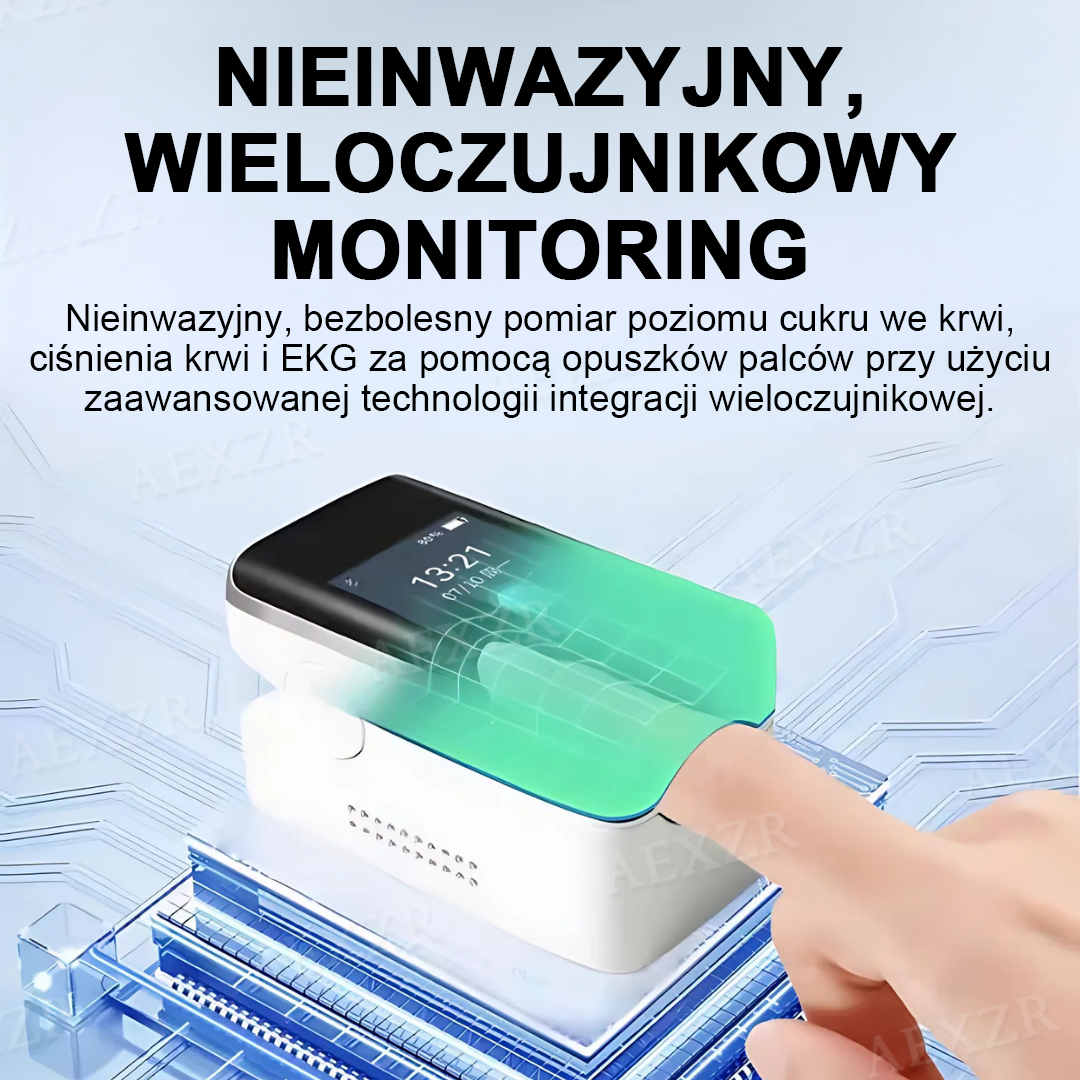 Nowa generacja inteligentnego, wielofunkcyjnego, nieinwazyjnego laserowego miernika poziomu glukozy we krwi 👩‍💼[99,9% dokładności]🍀