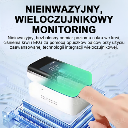 Nowa generacja inteligentnego, wielofunkcyjnego, nieinwazyjnego laserowego miernika poziomu glukozy we krwi 👩‍💼[99,9% dokładności]🍀