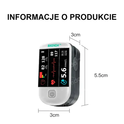 Bikenda™ nowej generacji inteligentny wielofunkcyjny nieinwazyjny laserowy glukometr 👩‍💼[dokładność 99,9%]🍀