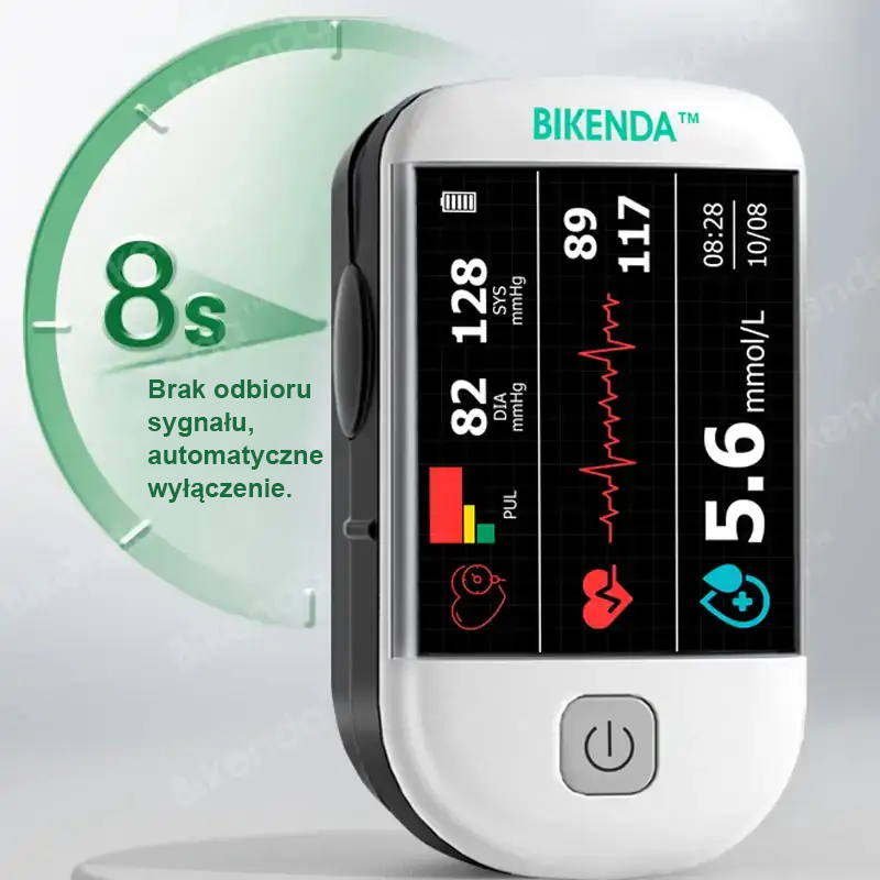 Bikenda™ nowej generacji inteligentny wielofunkcyjny nieinwazyjny laserowy glukometr 👩‍💼[dokładność 99,9%]🍀